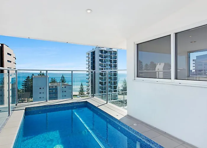 Eden Apartments Unit 1001 - Luxury 3 Bedroom Penthouse Close To The Beach In Rainbow Bay Coolangatta